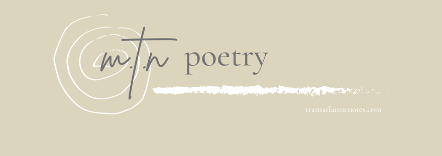 The logo for M.T.N Poetry; poems written and owned by Molly from Transatlantic Notes.