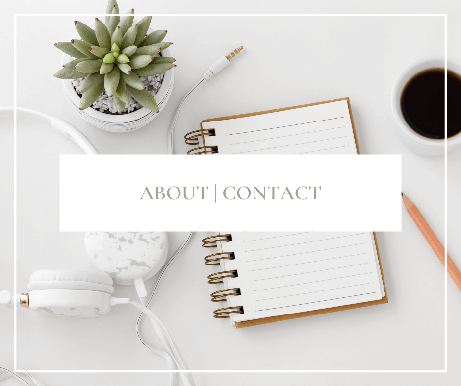 A graphic link to the 'About/Contact' page on Transatlantic Notes.